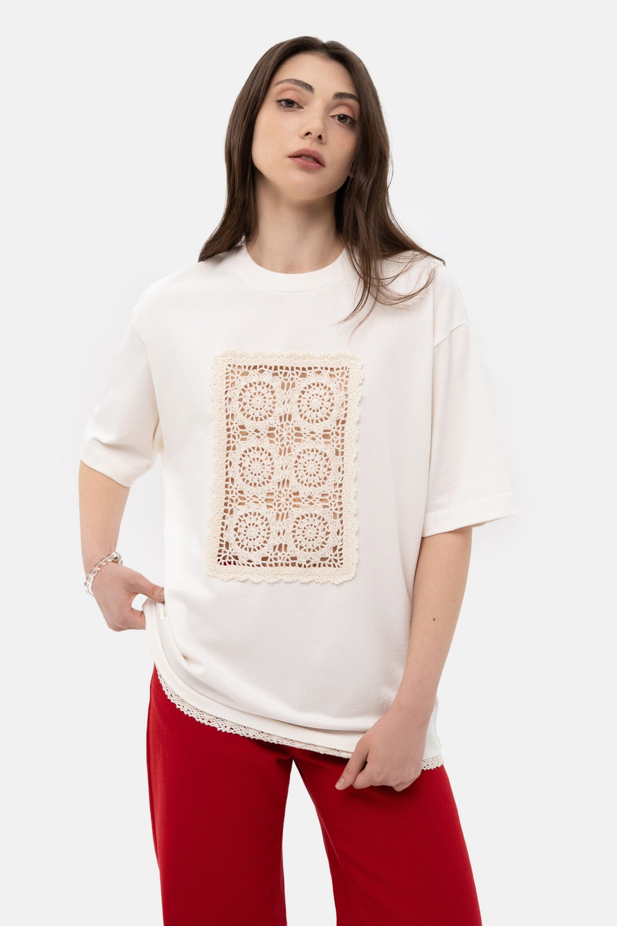 Crochet T-Shirt - фото 2