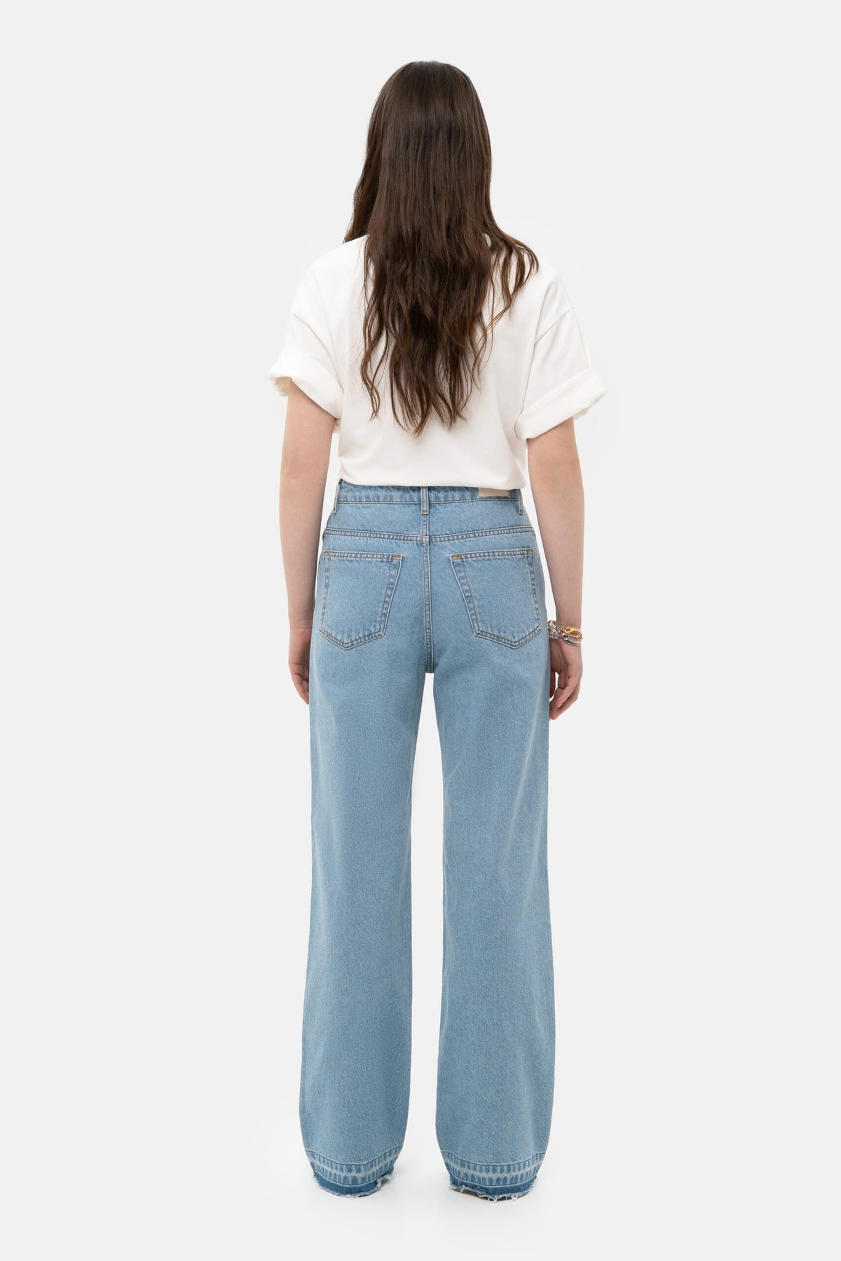 Light Blue Baggy Jeans - фото 2