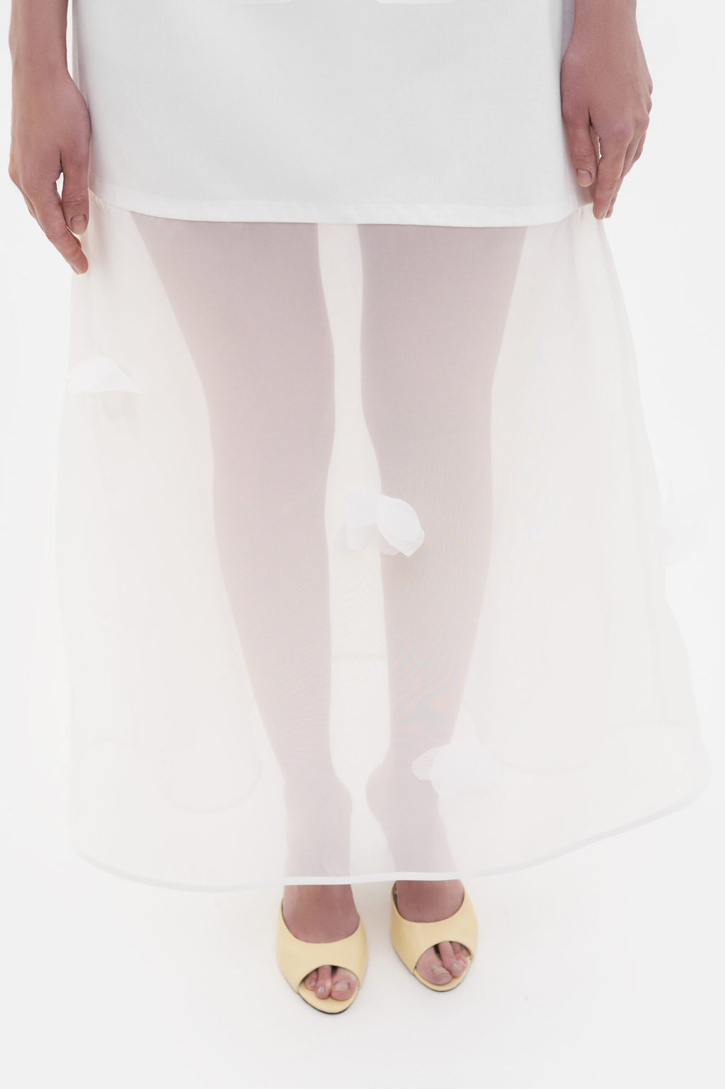 Organza Flower Skirt - фото 3