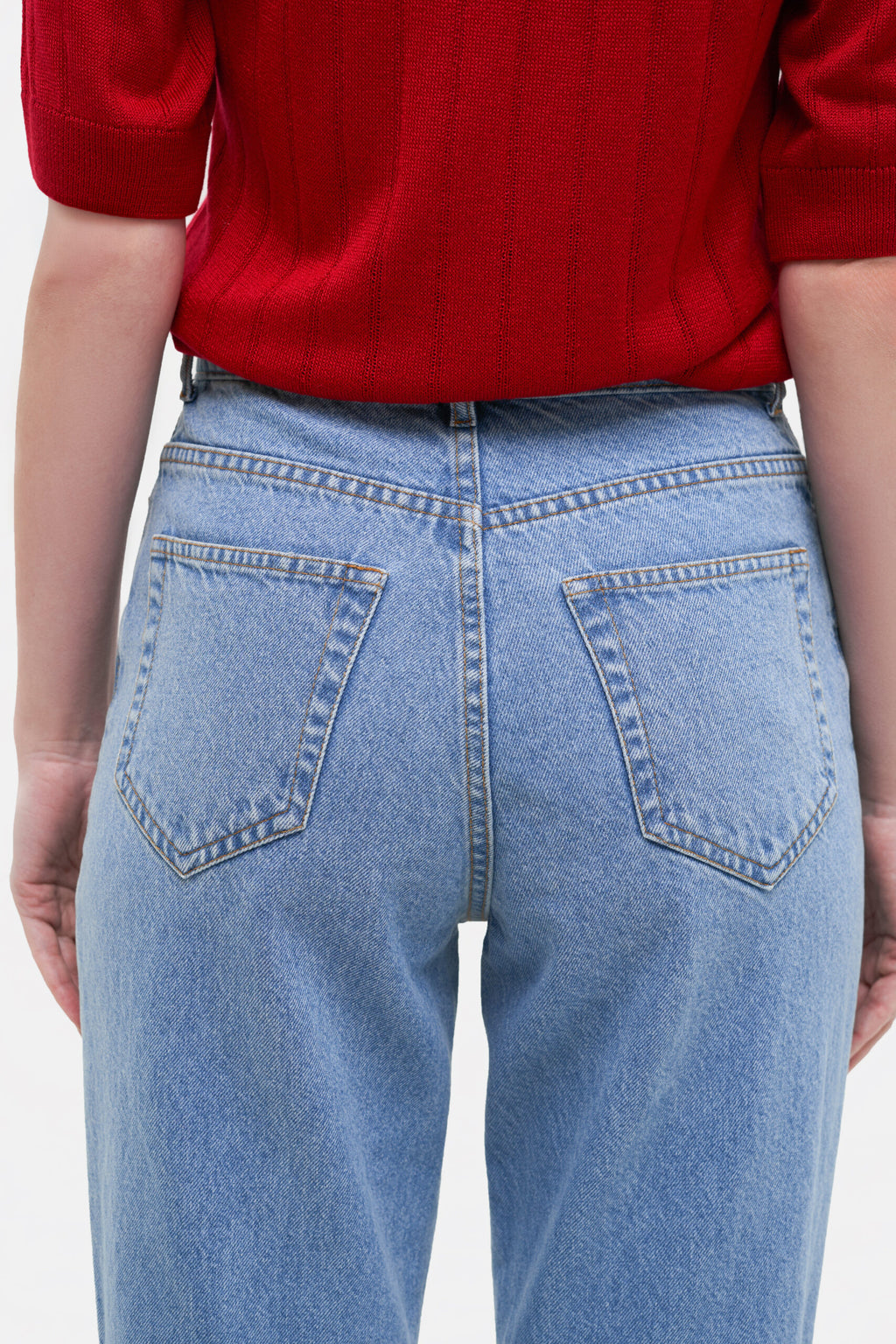 Cropped Flared Jeans - фото 3