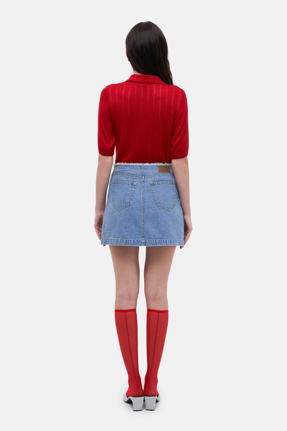 Beltless Mini Skirt - фото 2