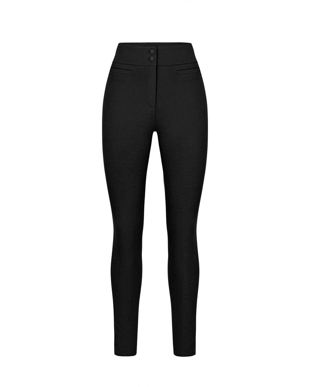 Брюки High Waist Slim Black