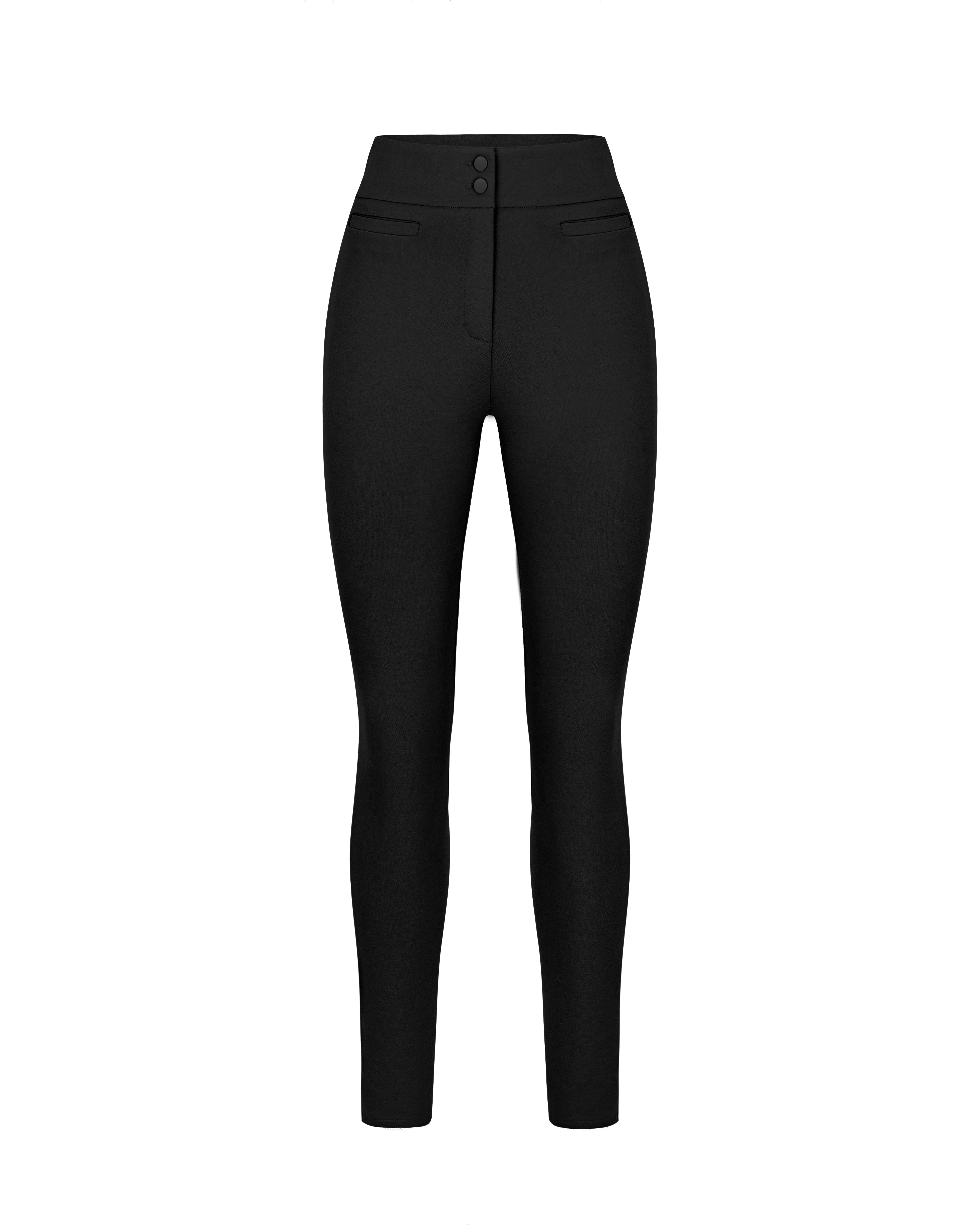Брюки High Waist Slim Black