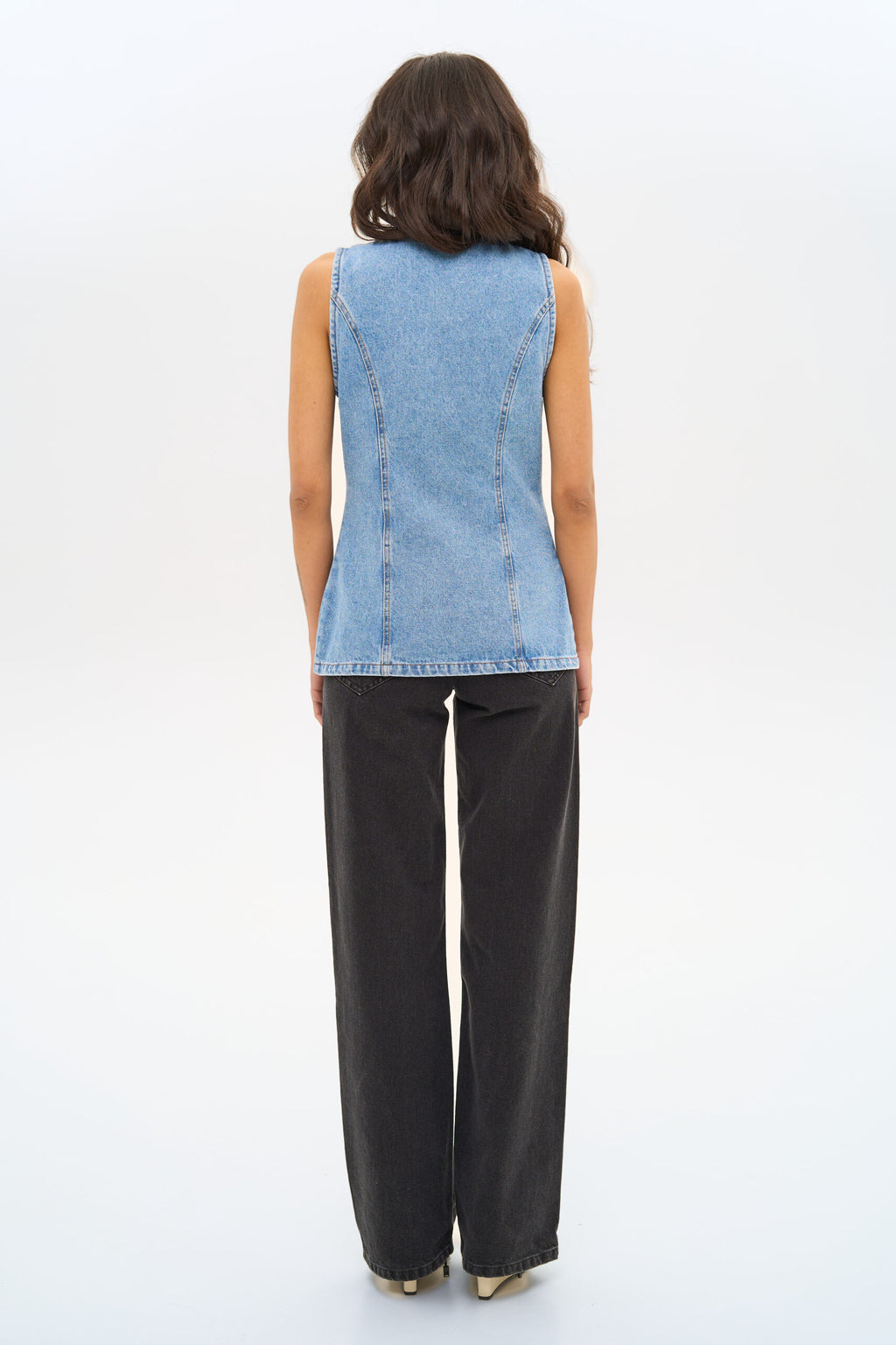 Denim Vest - фото 3
