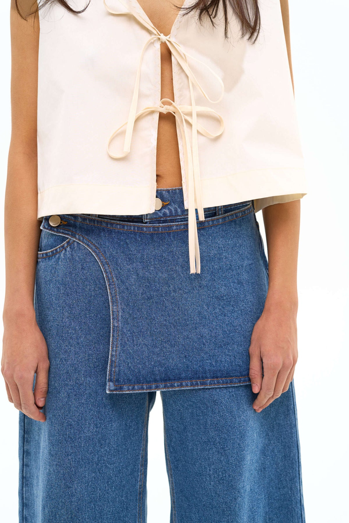 Jeans with Skirt - фото 4