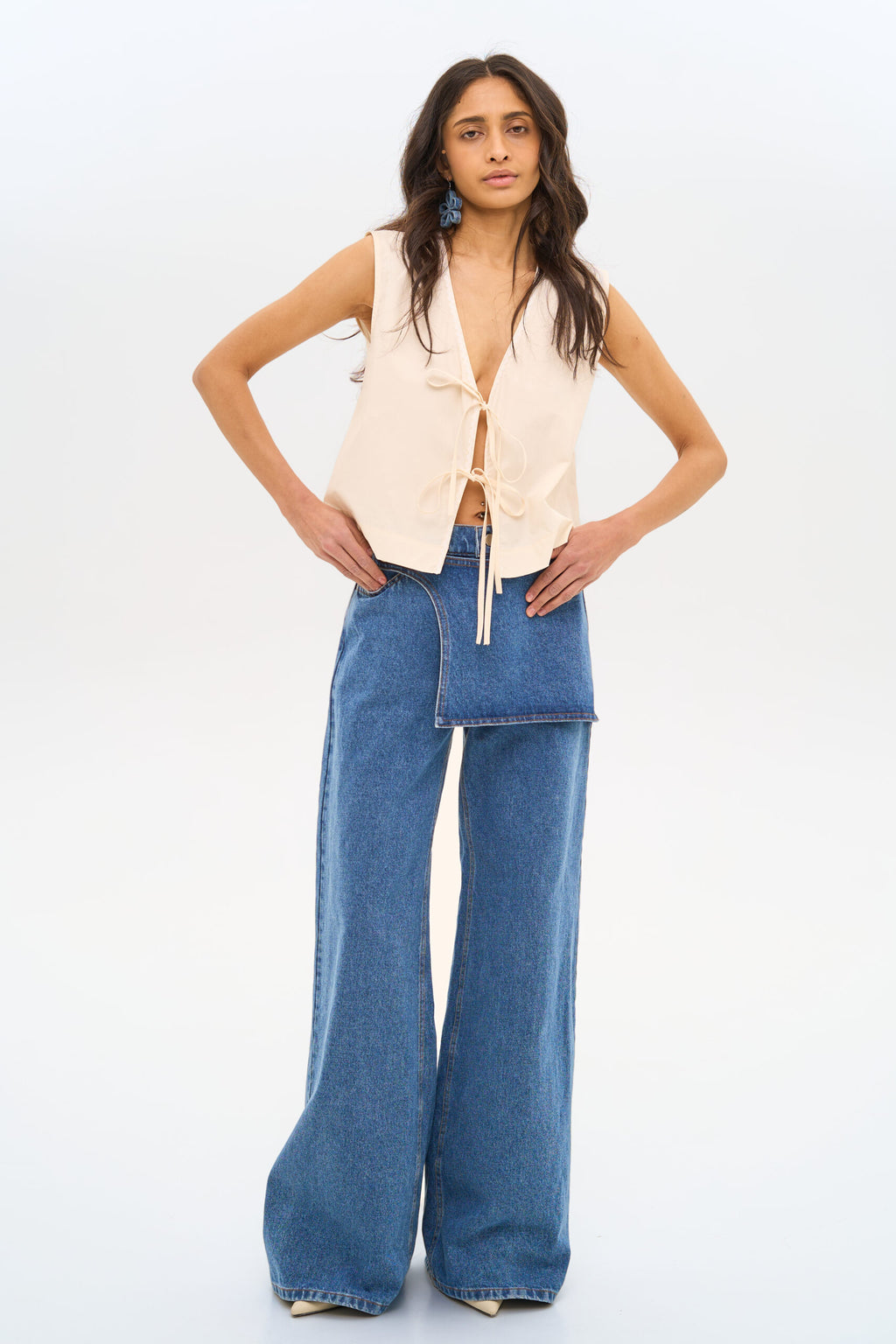Jeans with Skirt - фото 3