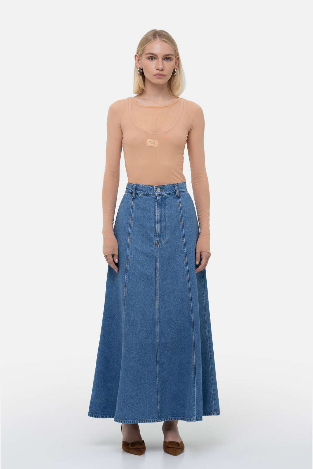 Gode Blue skirt - фото 1