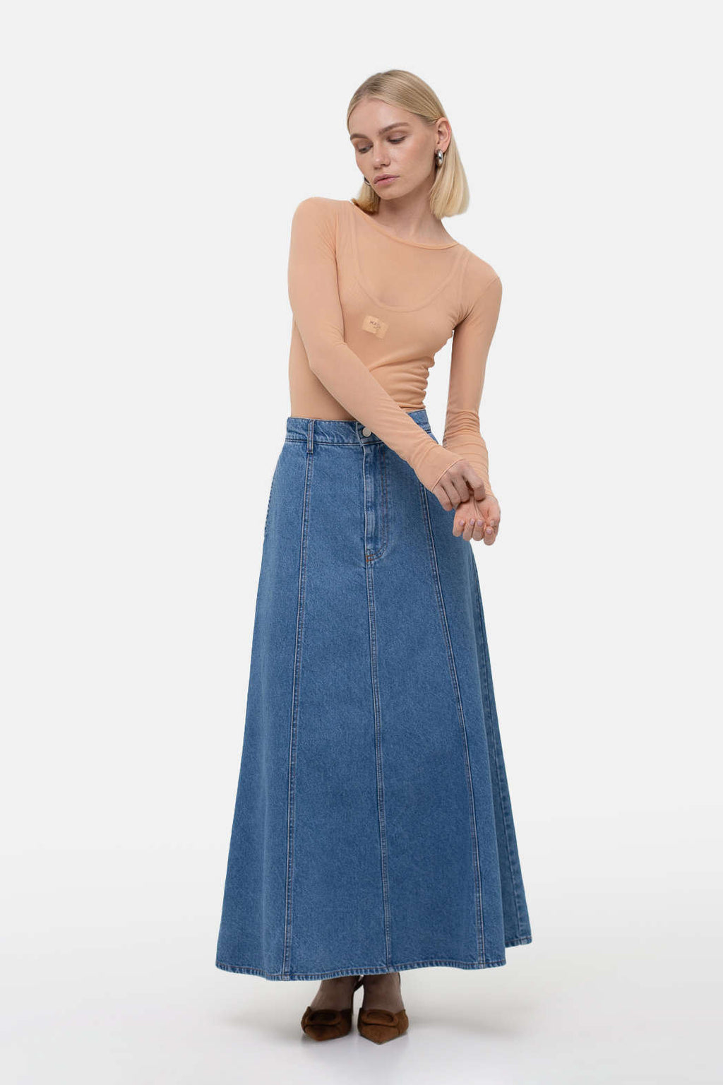 Gode Blue skirt - фото 3