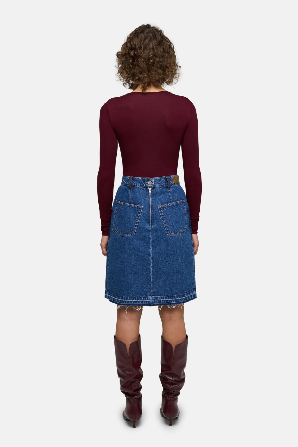 Long Pleat Skirt - фото 3
