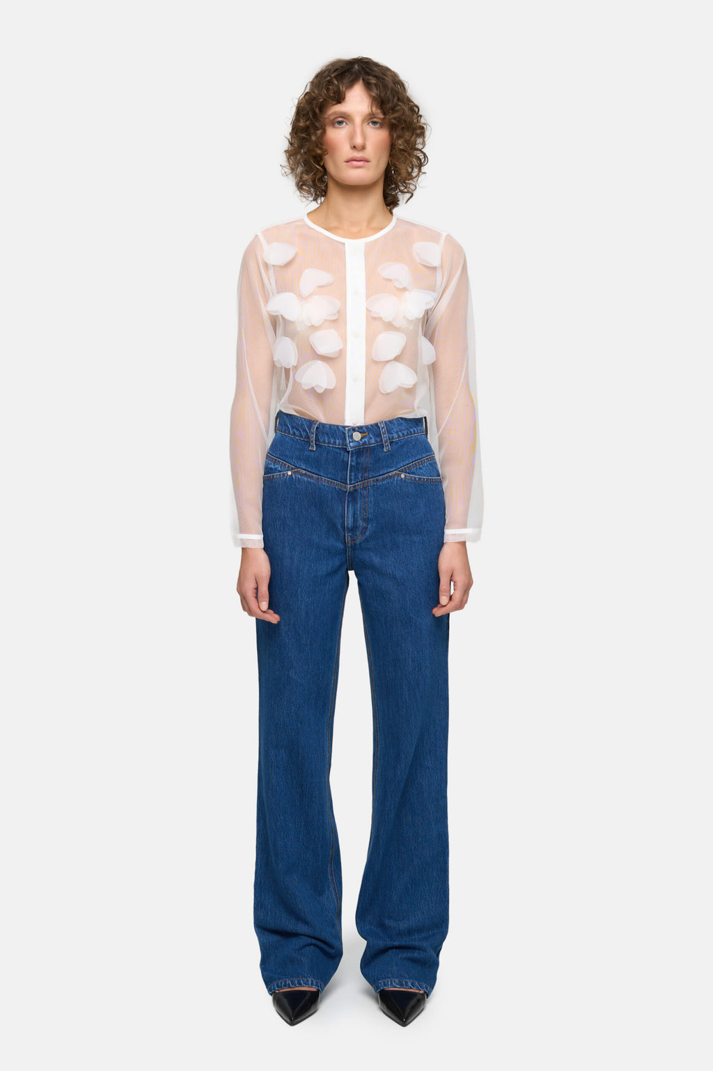 Straight Pocket Jeans - фото 1