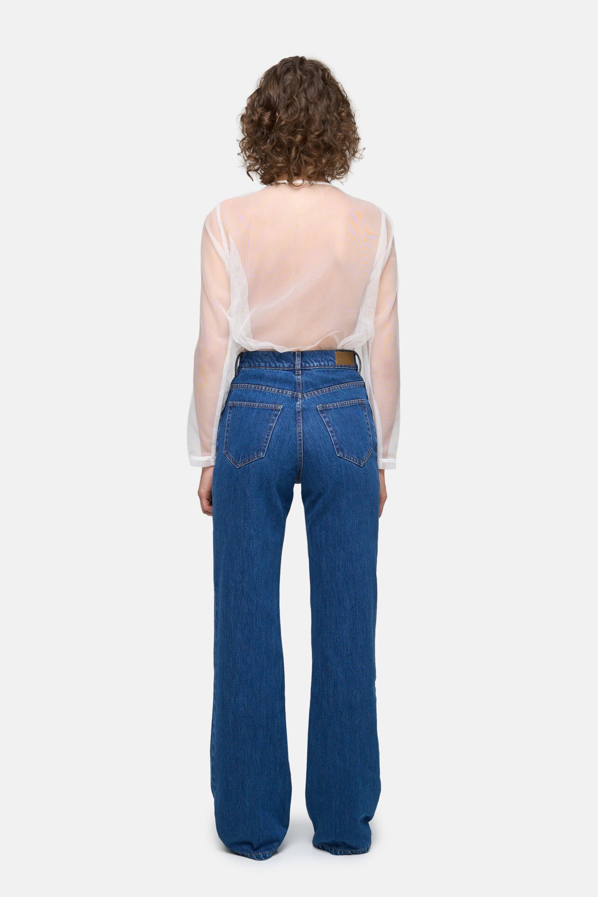 Straight Pocket Jeans - фото 2