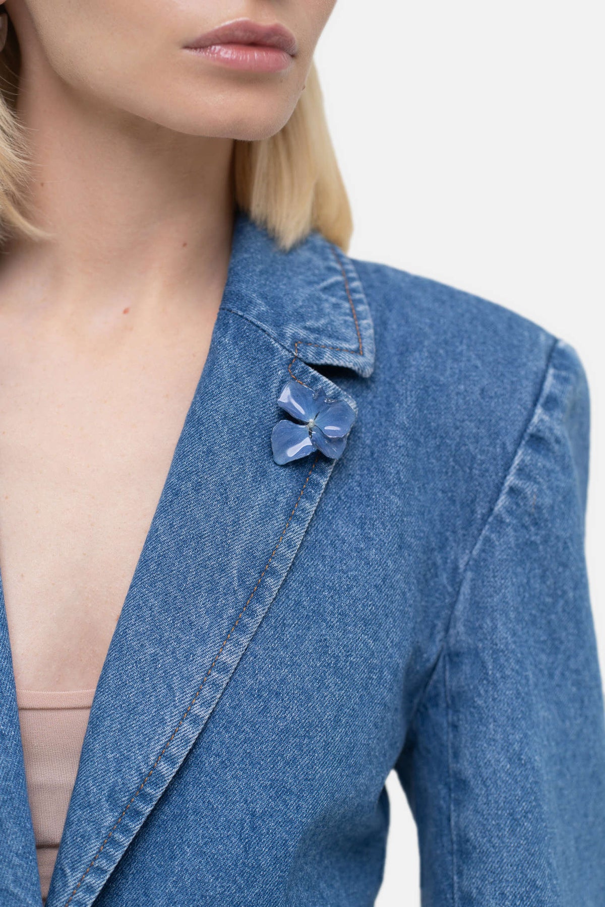 Siluet Denim Blazer - фото 2