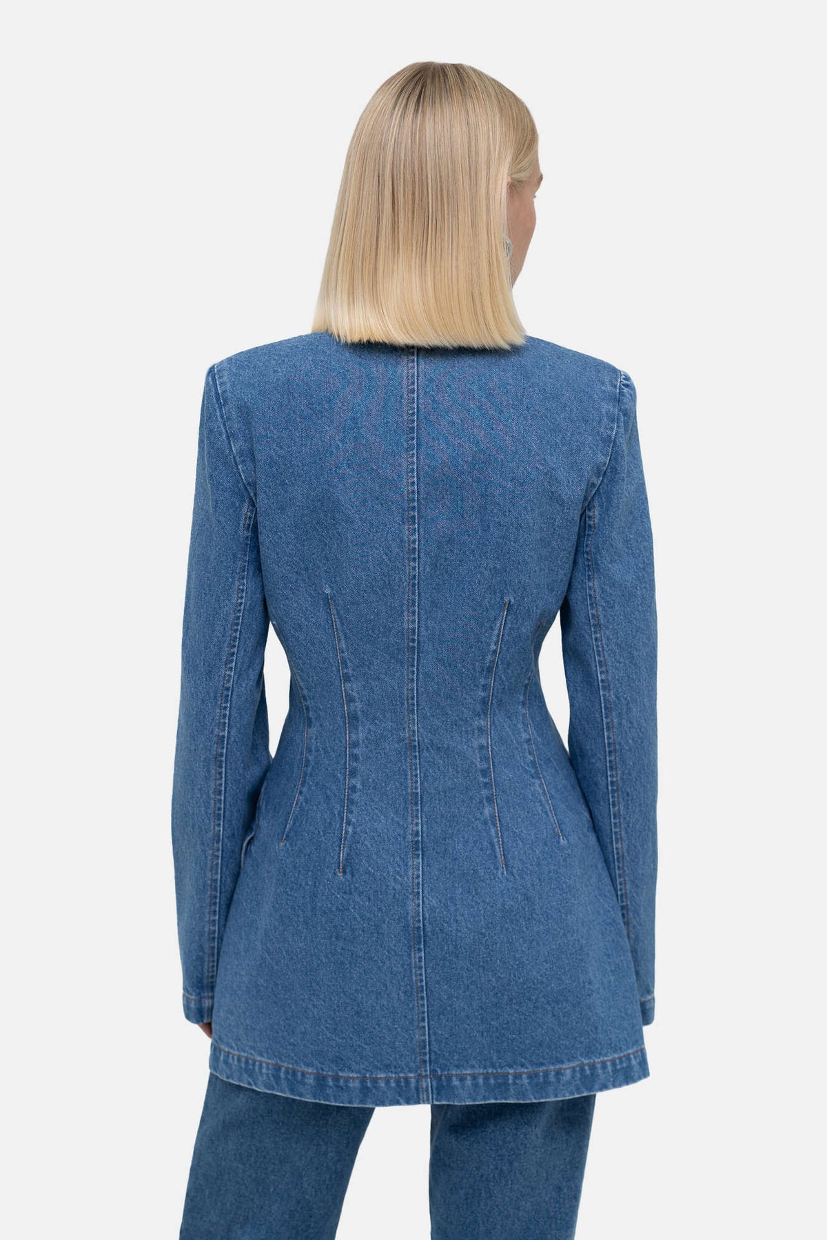 Siluet Denim Blazer - фото 3