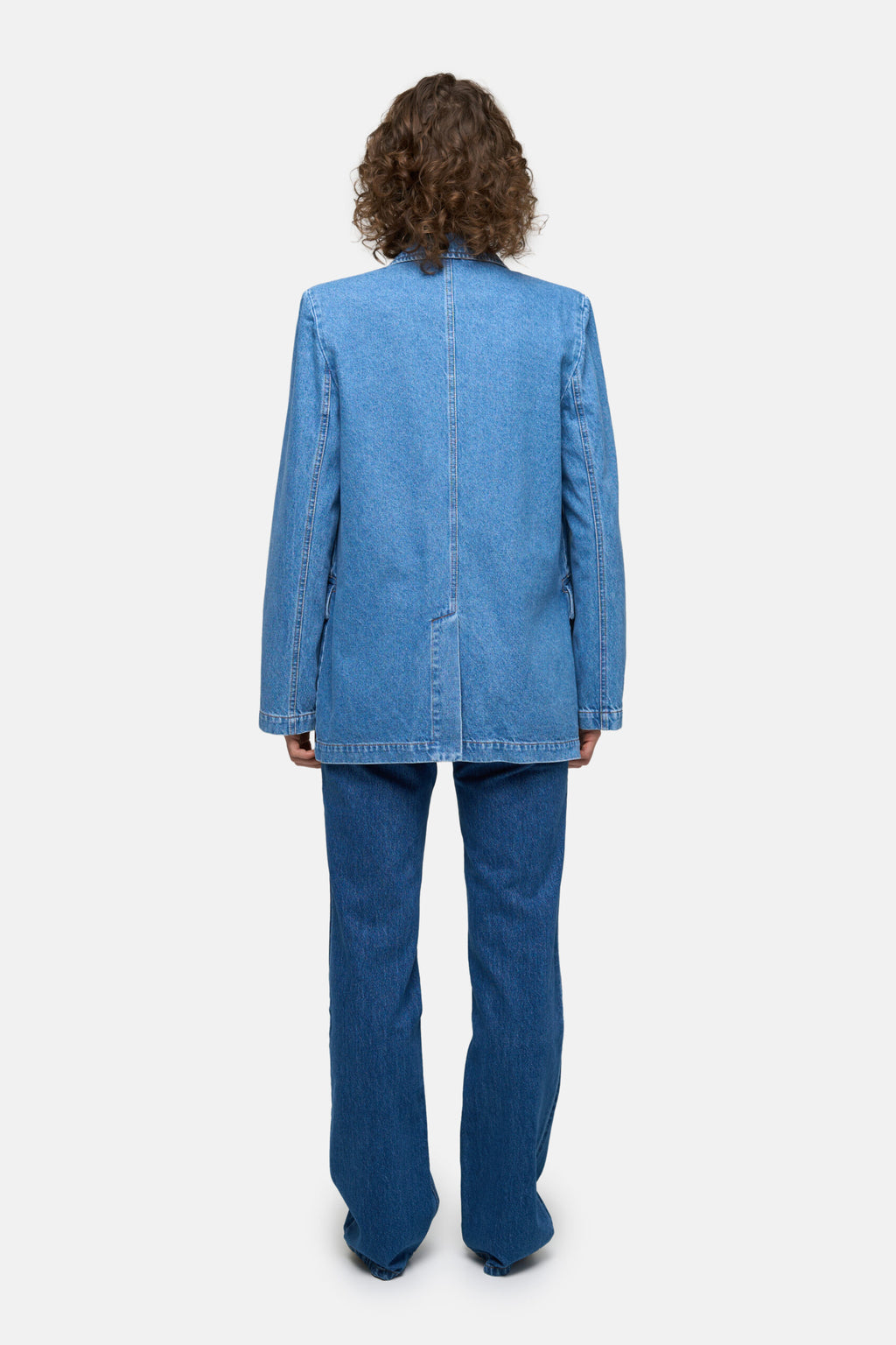 Denim Blazer - фото 2