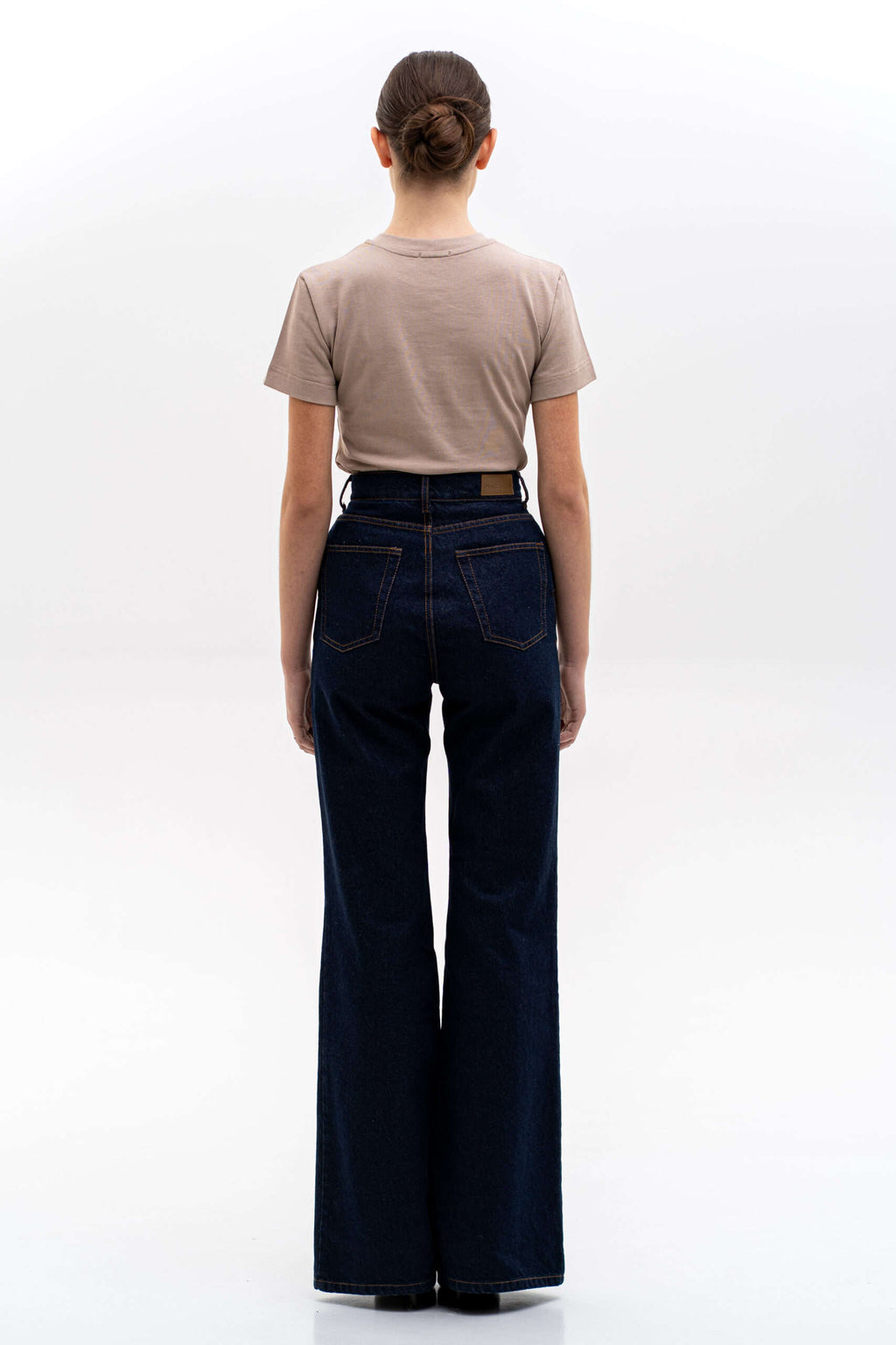 Indigo Flared Jeans - фото 2