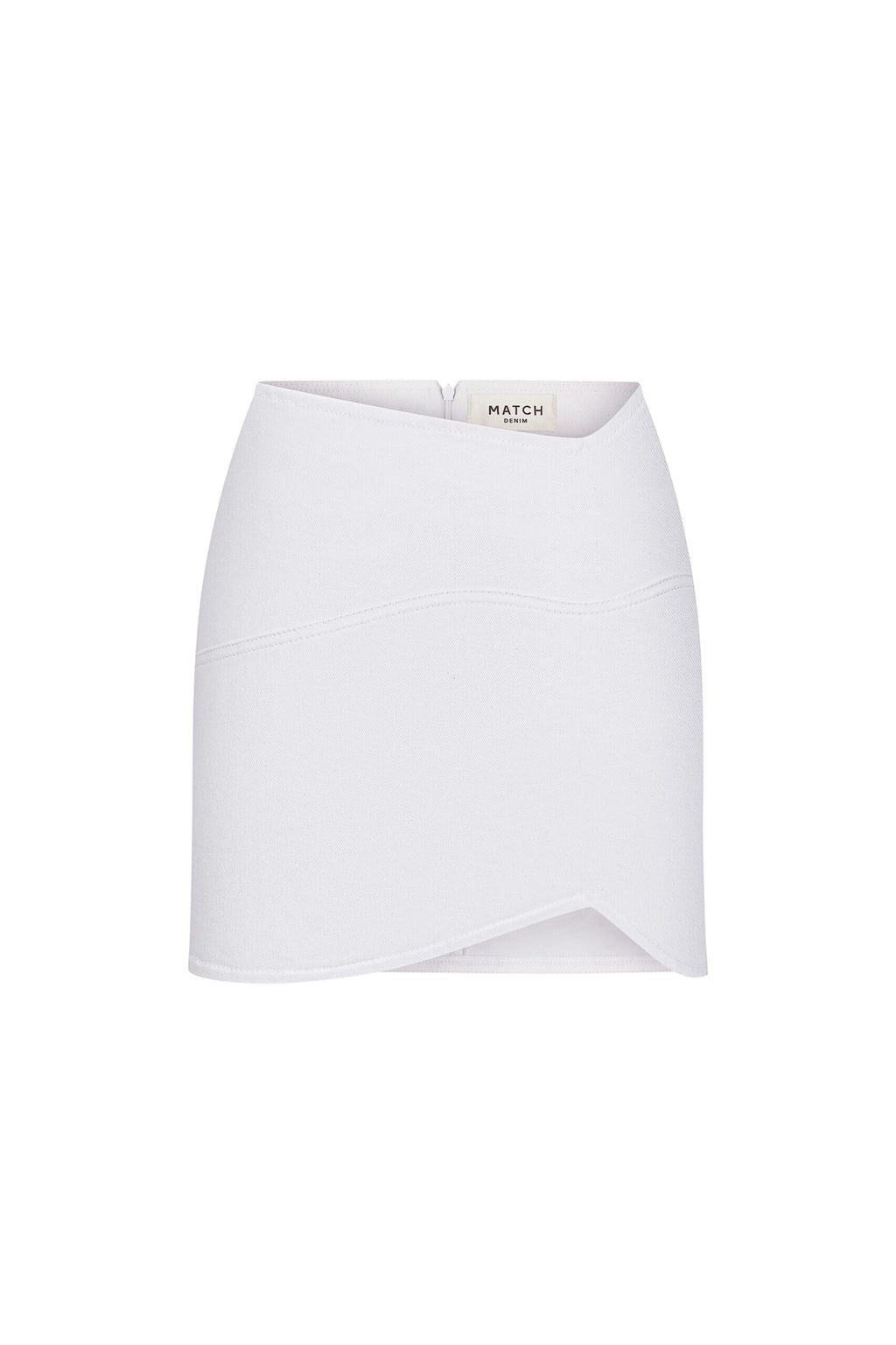 White Mini Skirt - фото 6