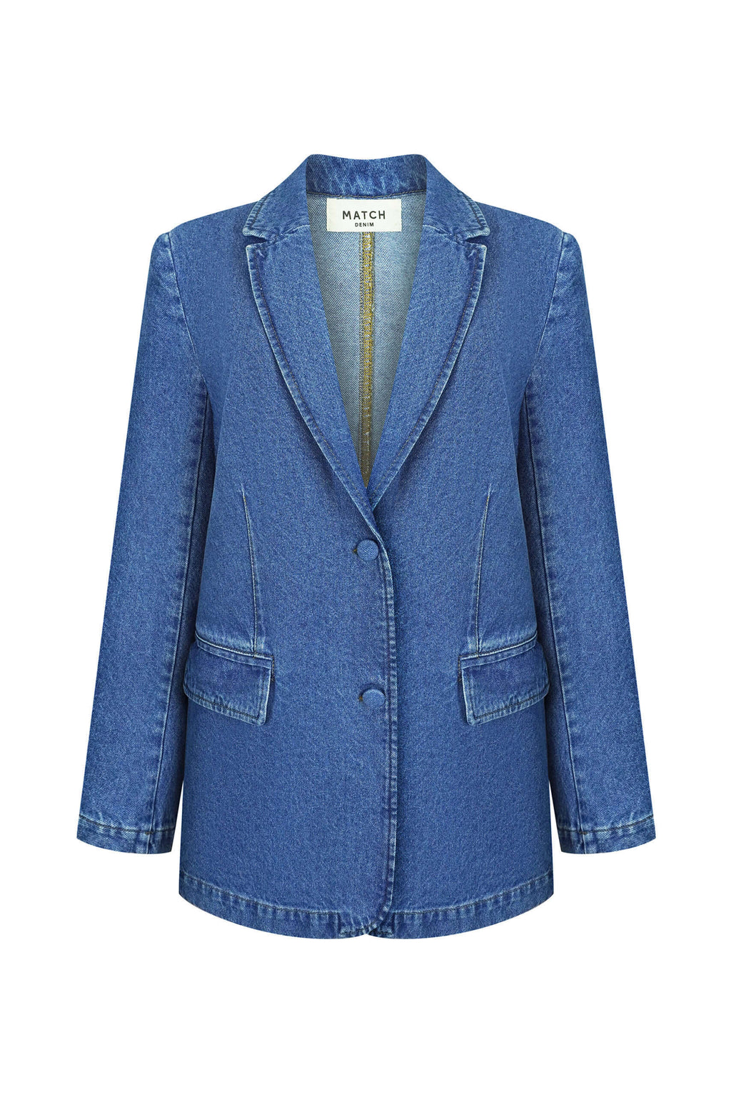 Denim Blazer - фото 5