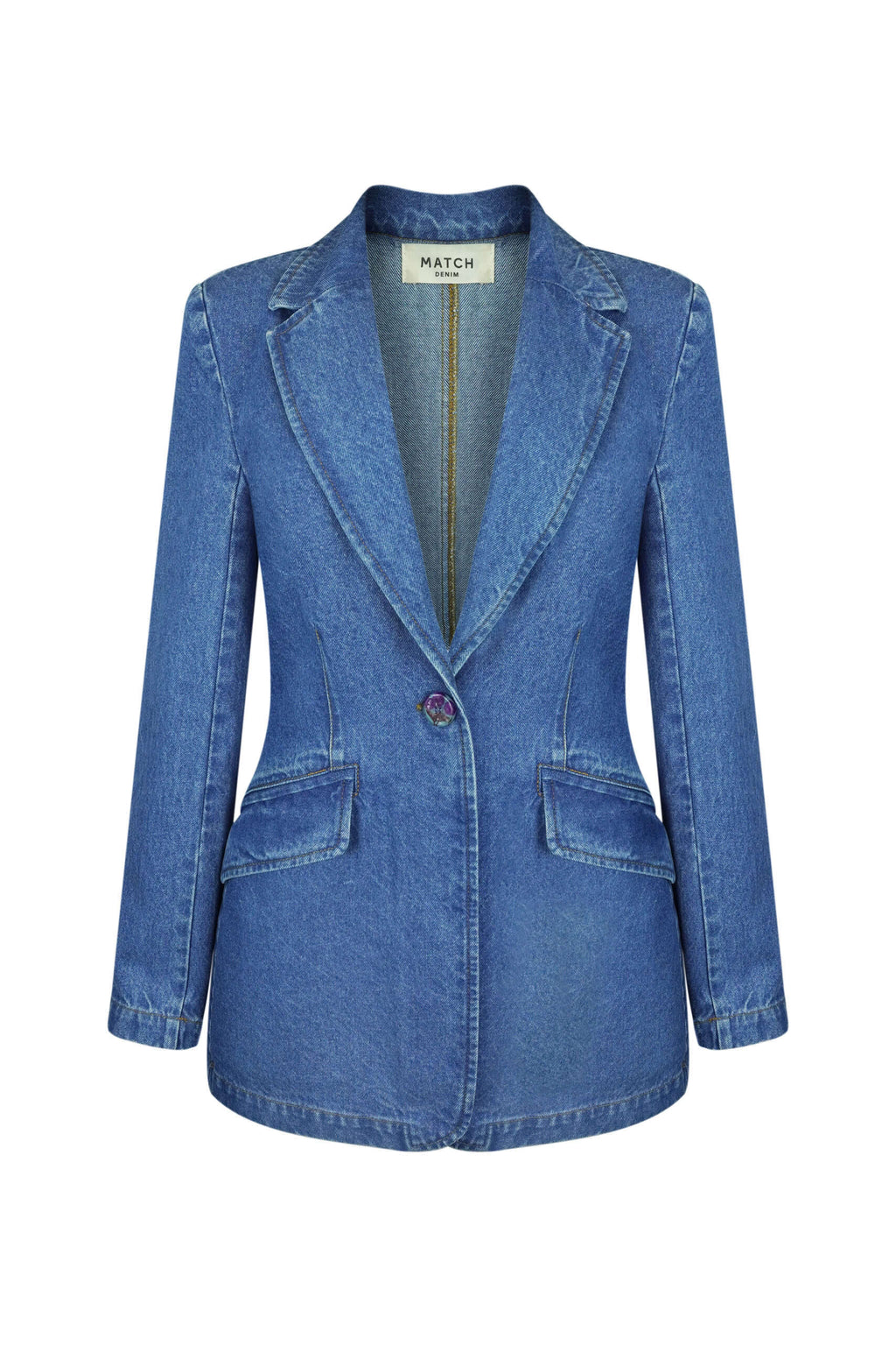 Siluet Denim Blazer - фото 6