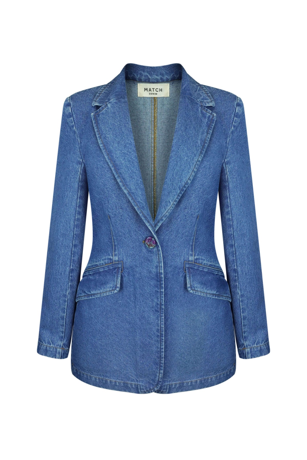 Siluet Denim Blazer - фото 6