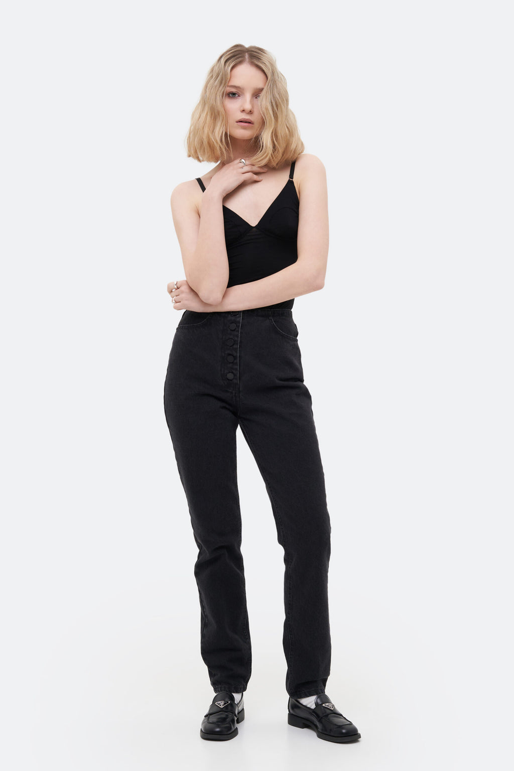 Beltless Mom Jeans - фото 5