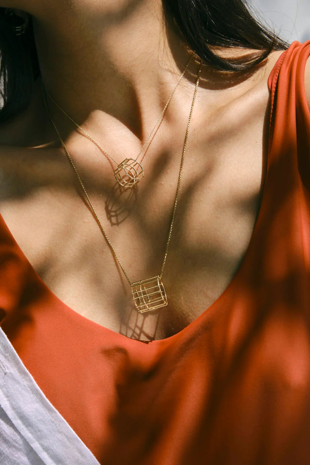 Кольцо/подвеска RIMMART Grid S Yellow Gold