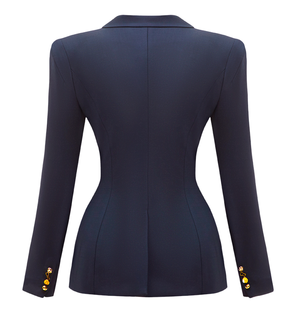 Двубортний блейзер TONiA NEW LOOK blue