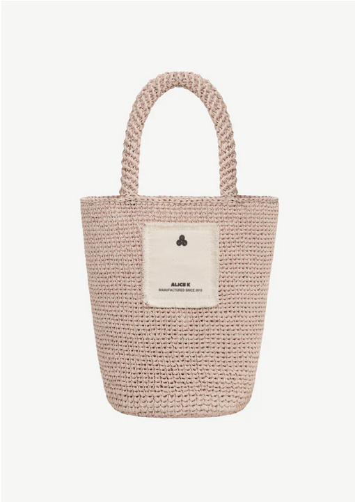 Raffia Bucket Bag
