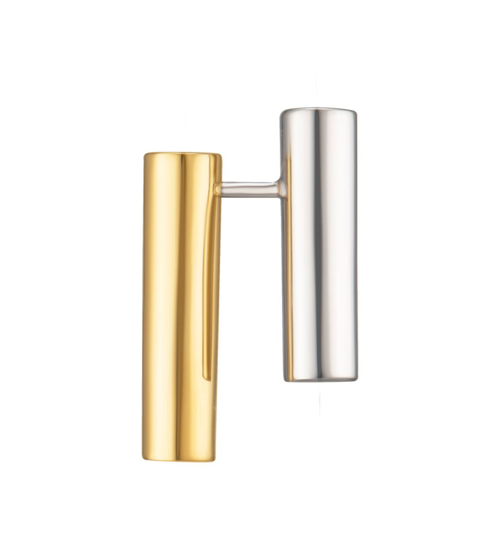 Сережки RIMMART Balance Silver Gold