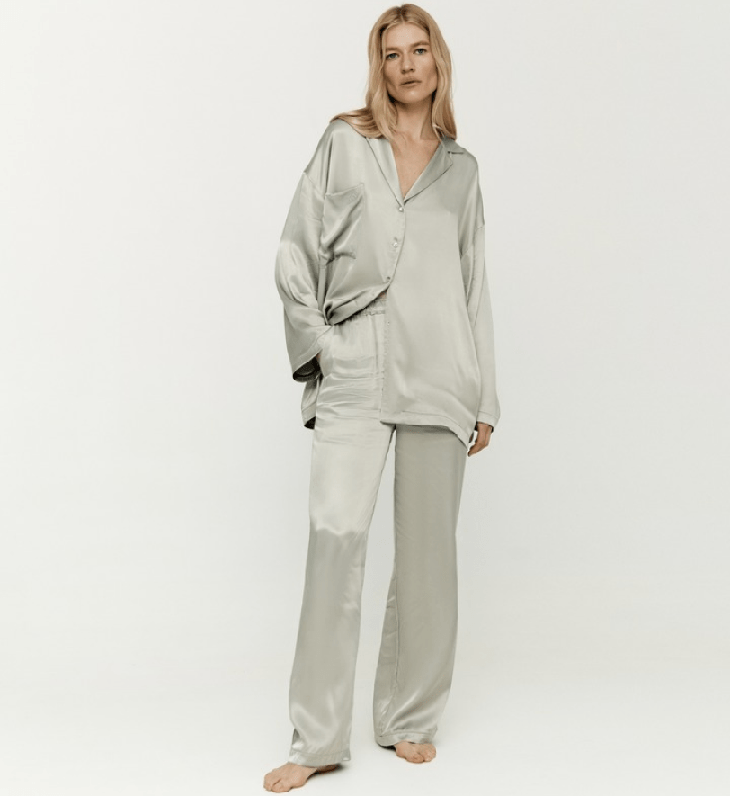 Піжамний комплект із сорочкою BlackSeaTribe Elegant