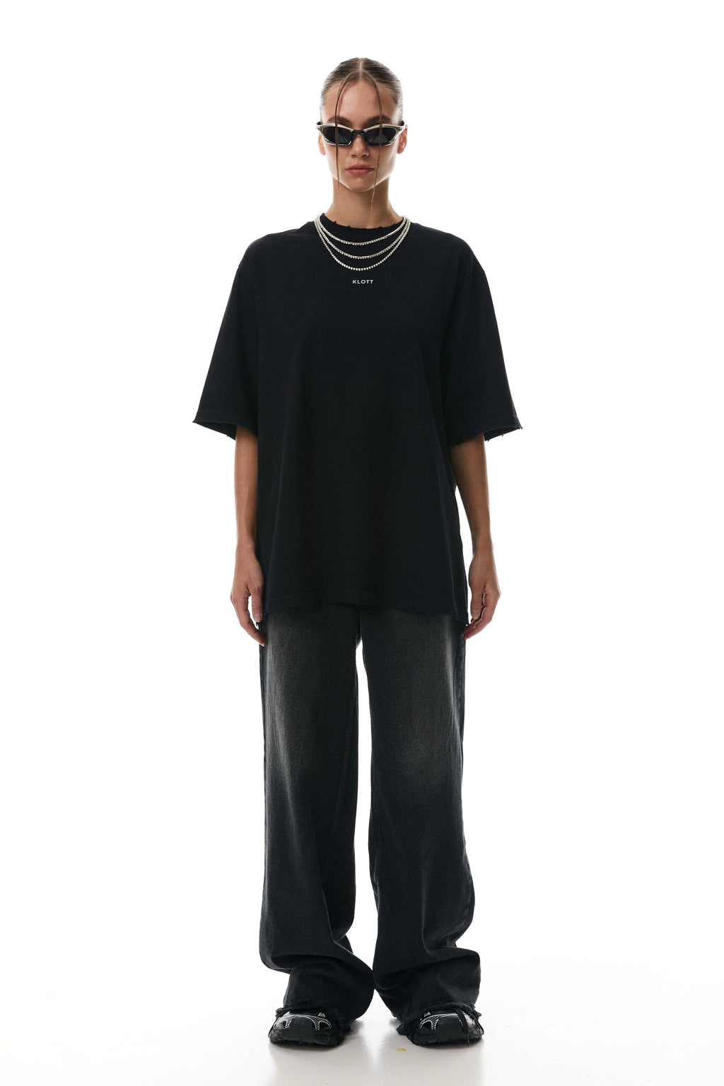 ФУТБОЛКА OVERSIZED KLOTT РЕФЛЕКТИВНЕ ЛОГО