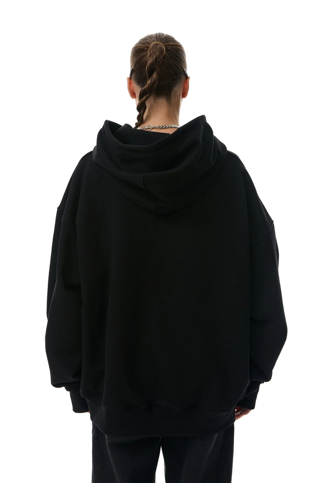 OVERSIZED HOODIE "MOTHERLAND AT NIGHT"