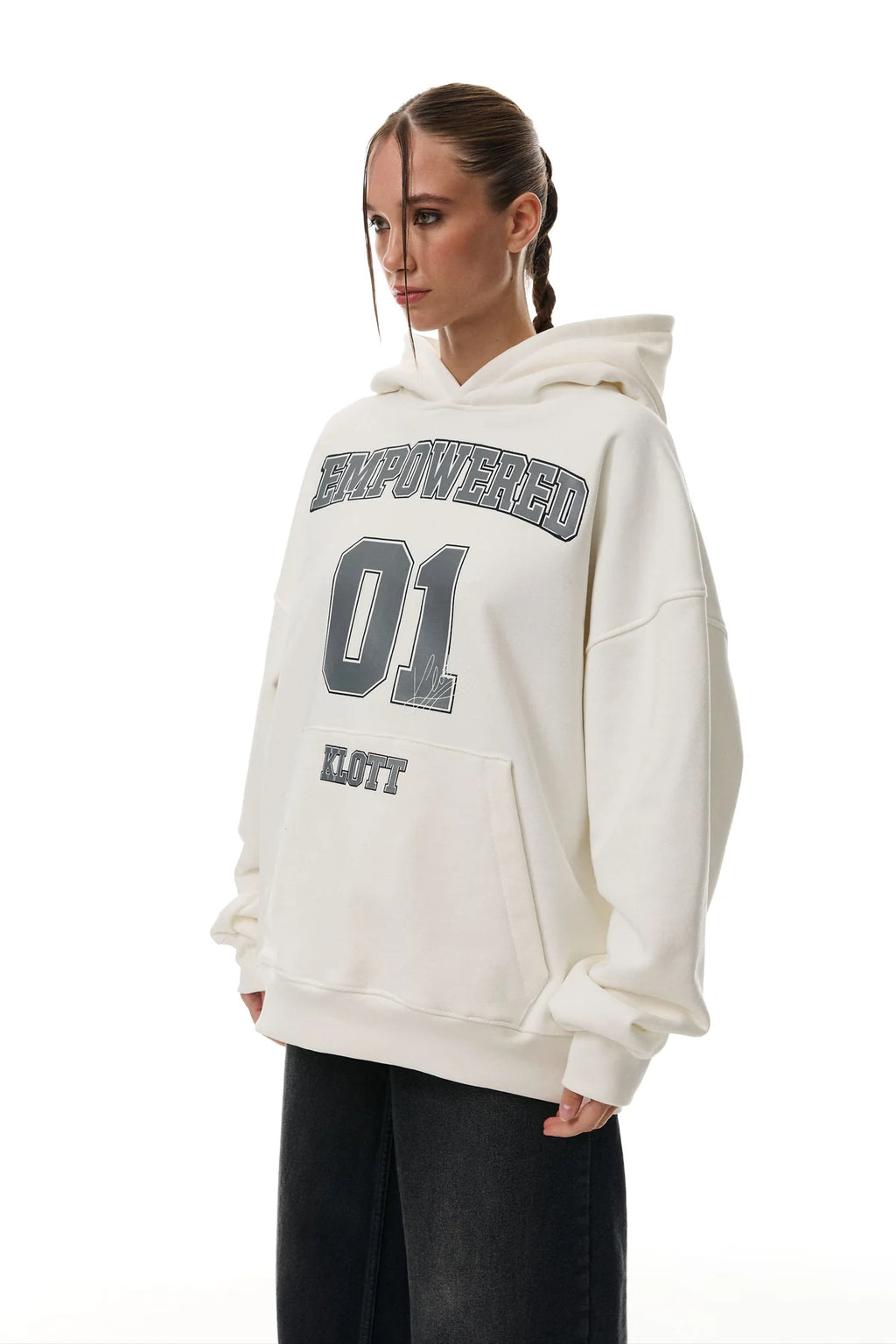 ХУДІ OVERSIZED "01" KLOTT ЦІНА ЗІ ЗНИЖКОЮ