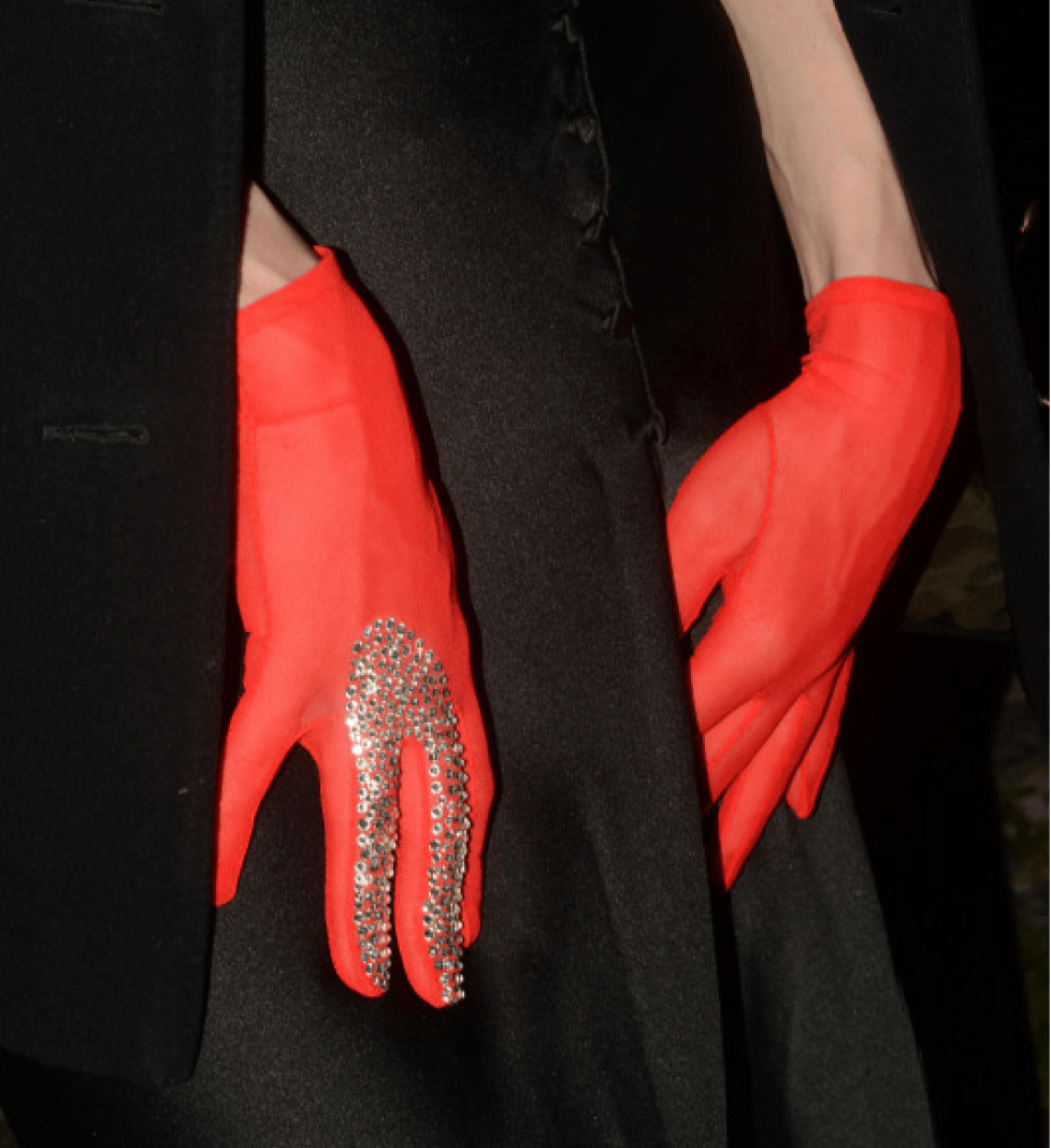 Рукавички TO BE ACCESSORIES Fabulous & Free red