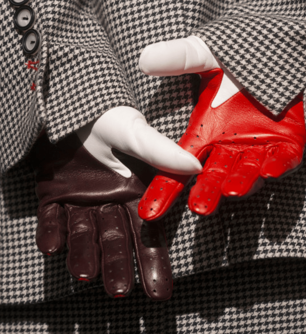 Рукавички TO BE ACCESSORIES Forceful & Assertive bright red