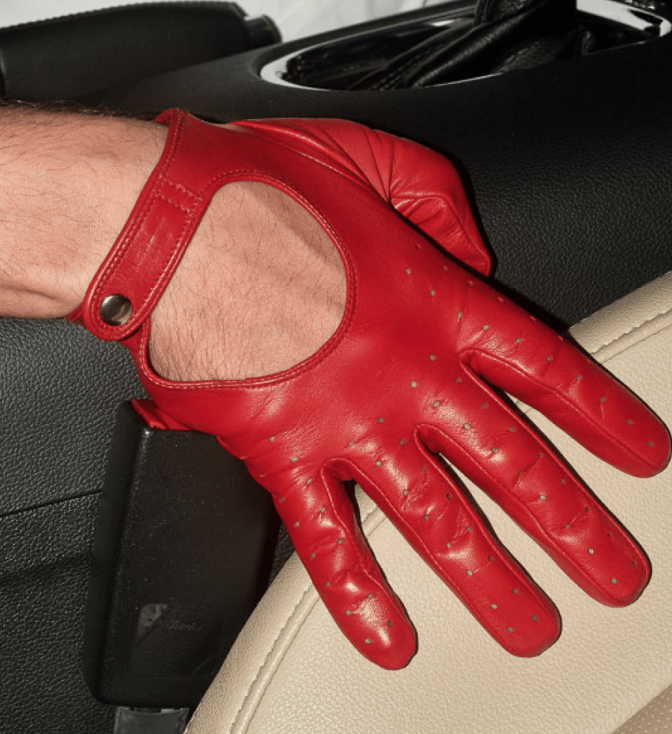 Рукавички TO BE ACCESSORIES Forceful & Assertive red