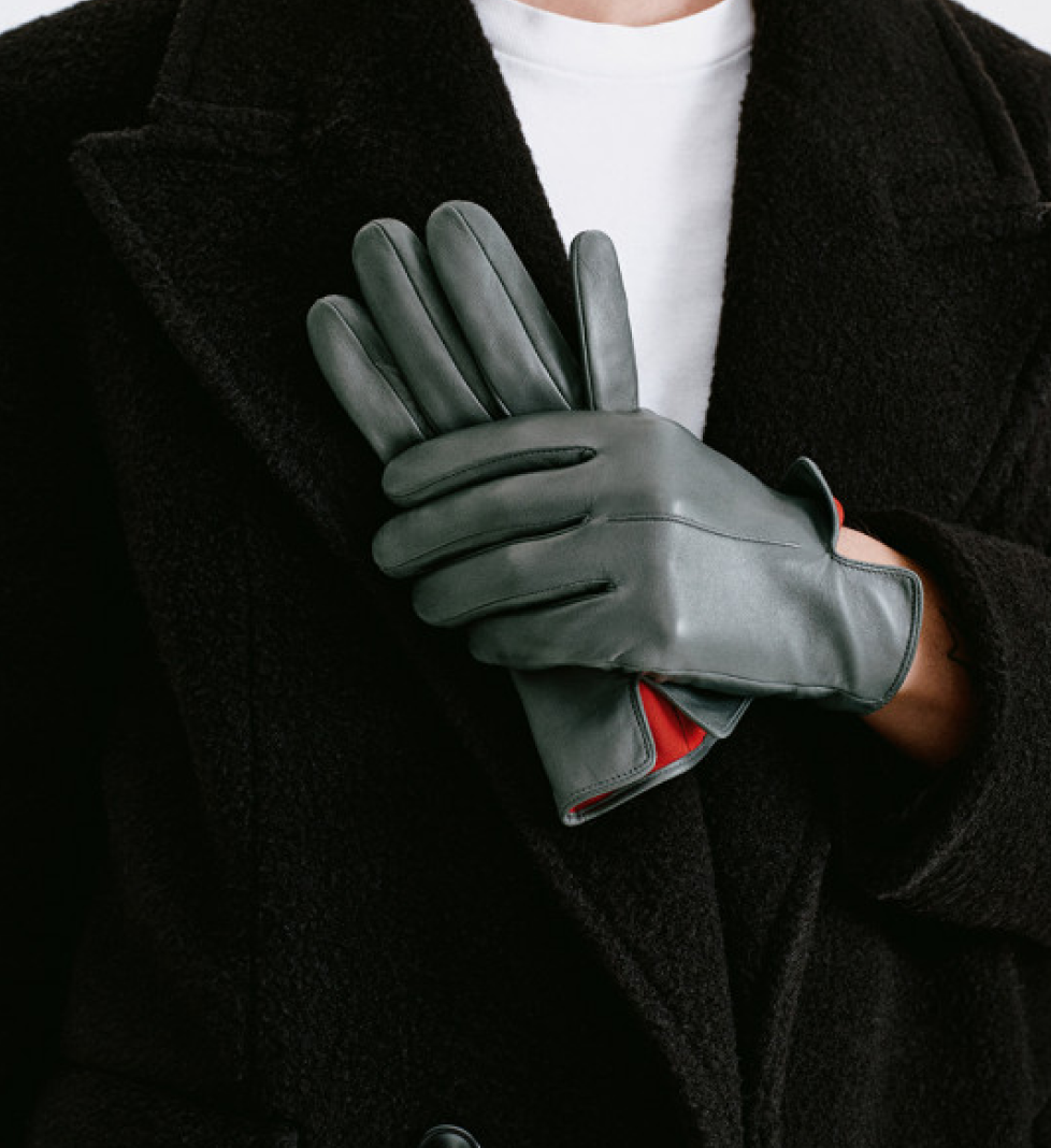 Рукавички TO BE ACCESSORIES Forceful & Biz grey