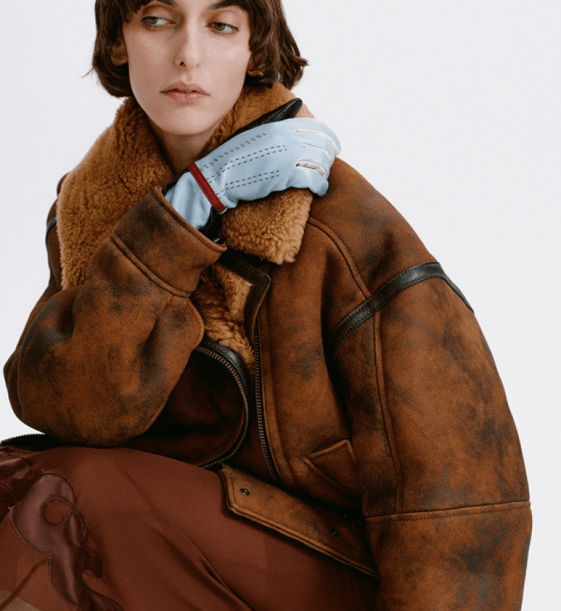 Рукавички TO BE ACCESSORIES Significan blue