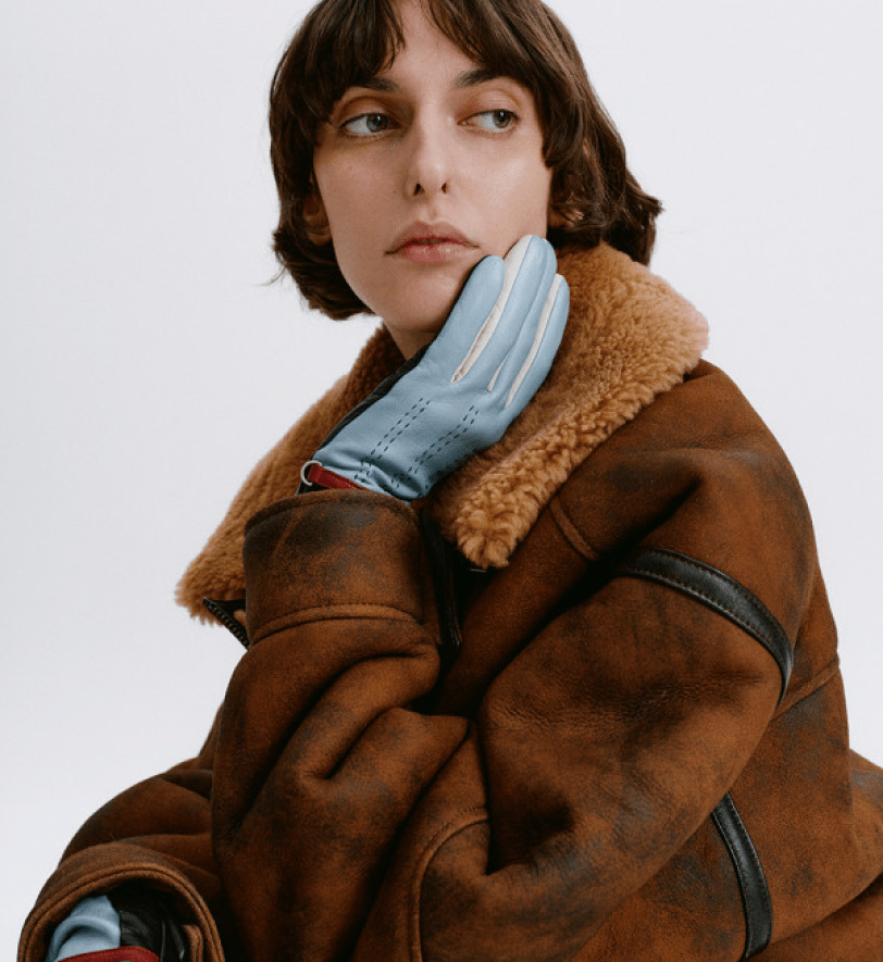 Рукавички TO BE ACCESSORIES Significan blue