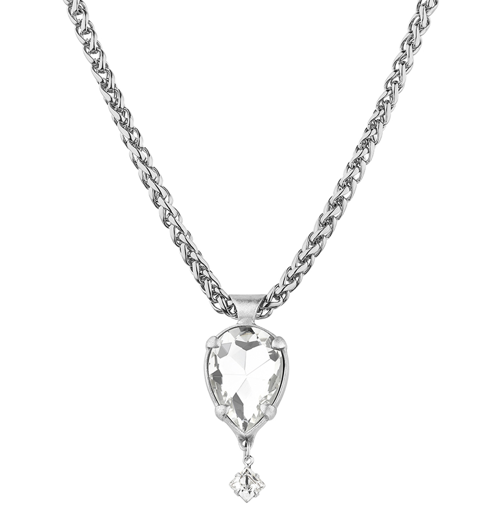 Намисто Grains De Verre "RADIANCE" Silver