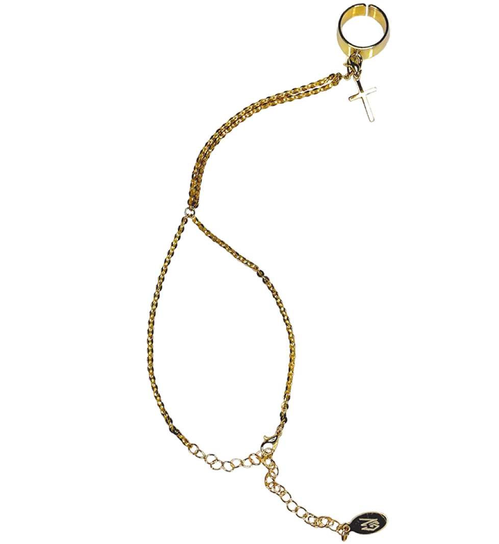 Браслет Grains De Verre ELSA Gold
