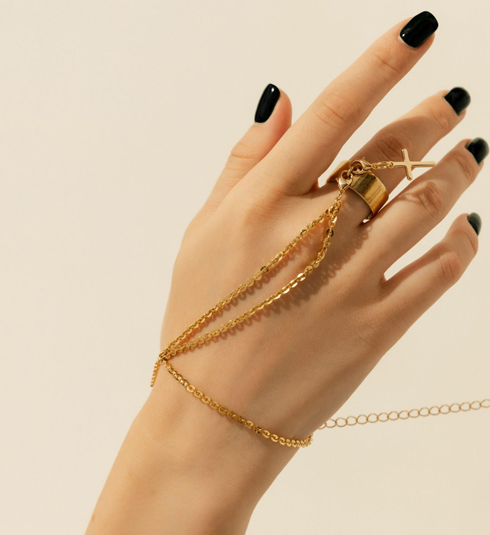 Браслет Grains De Verre ELSA Gold