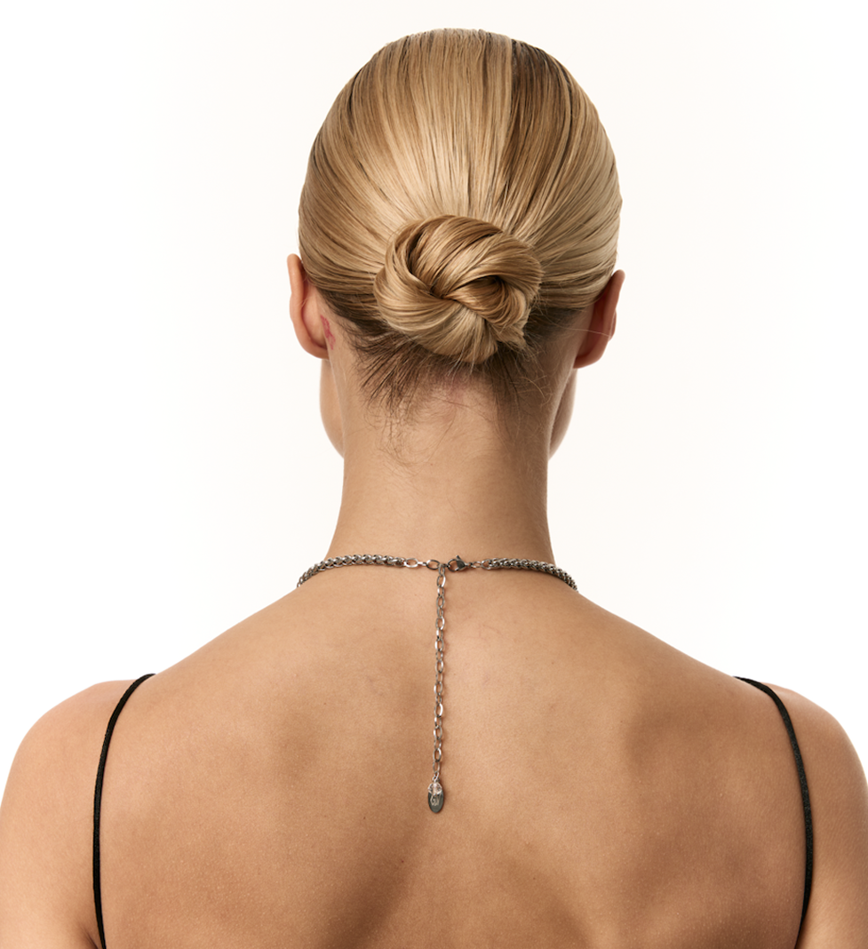 Намисто Grains De Verre "RADIANCE" Silver