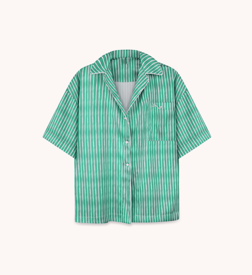 Зелений піжамний костюм з штанами BlackSeaTribe Телець