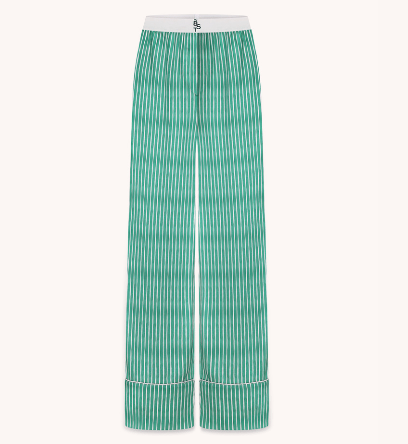 Зелений піжамний костюм з штанами BlackSeaTribe Телець