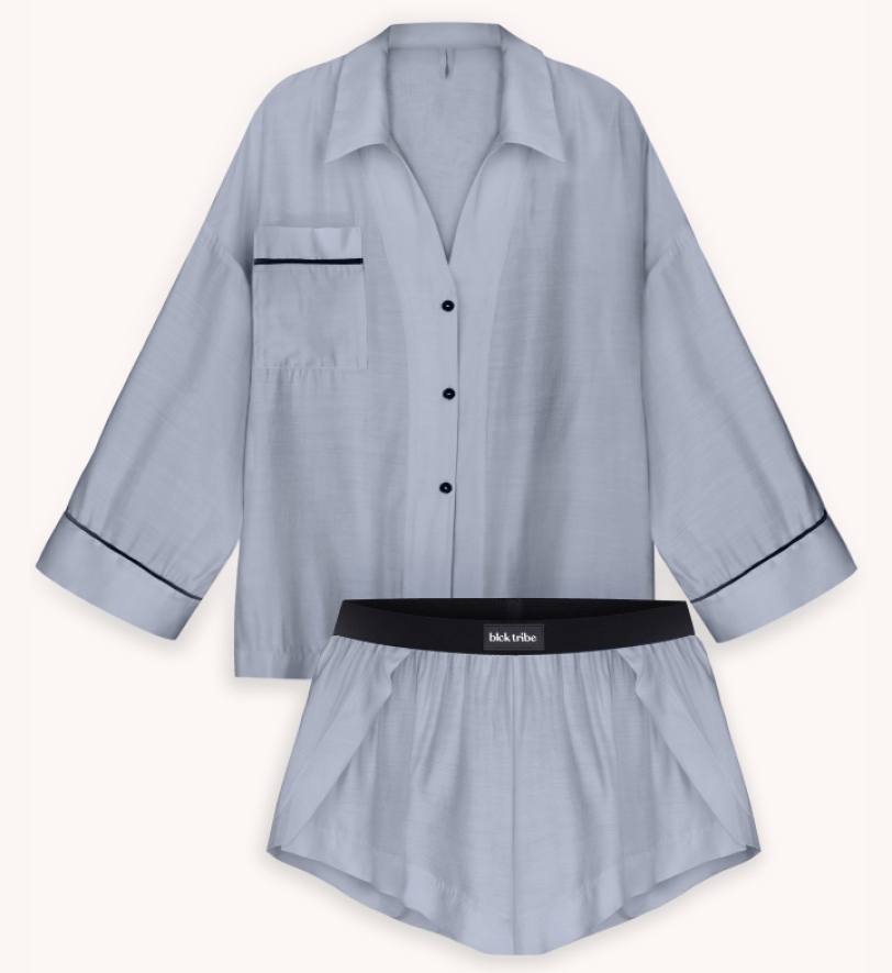 Піжама з шортами Grey Suit with Shorts