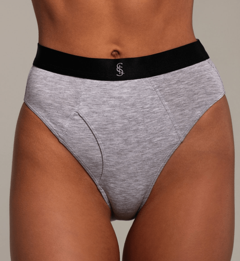 Труси L’essence Studio із завищеною талією Modal Grey