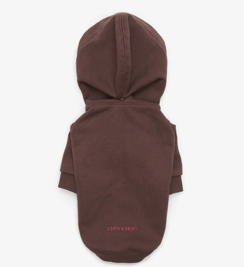 Худі CHOUCHOU для собак шоколадний