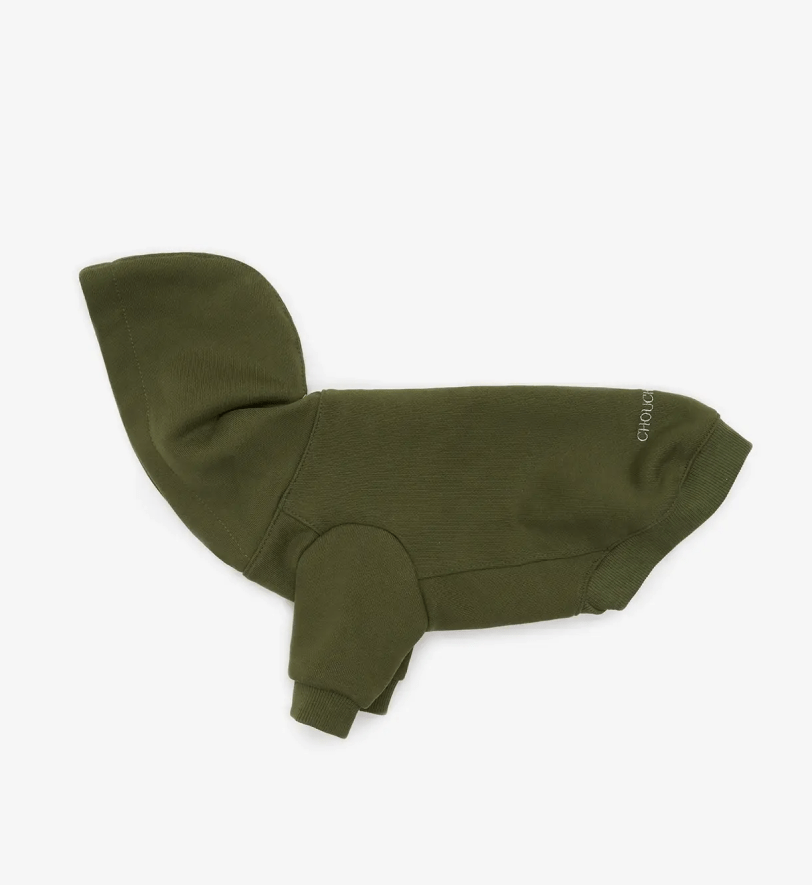Худі CHOUCHOU для собак оливковий