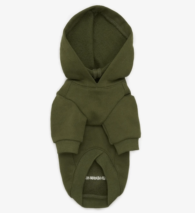 Худі CHOUCHOU для собак оливковий