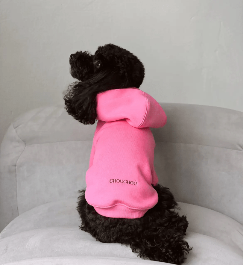 Худі CHOUCHOU для собак рожевий